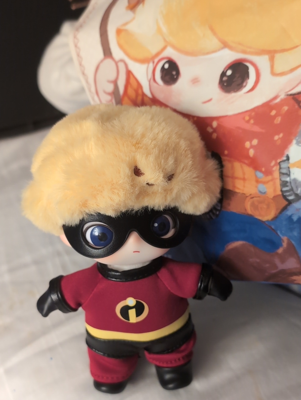 💗Buy 2 Get 1 FREE🌟 Designer Plush Pendant Dimoo Pixar Series - "Dash Parr"